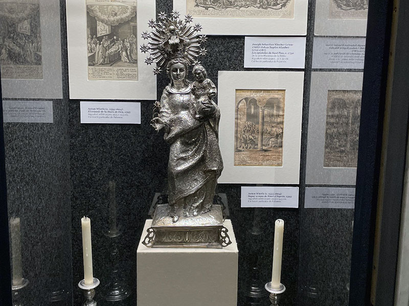 Clau de Volta, Associació d’Art i de Patrimoni de Palamós, promou l'exposició per commemorar l'Any Reig. (Foto: Clau de Volta).