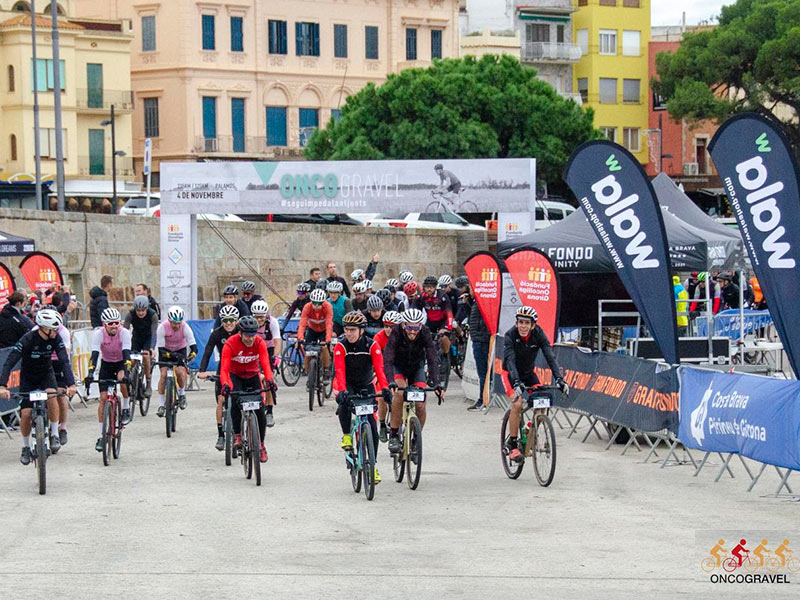 Moment de la sortida de l'edició de l'any passat, a Palamós. (Foto: Oncogravel).