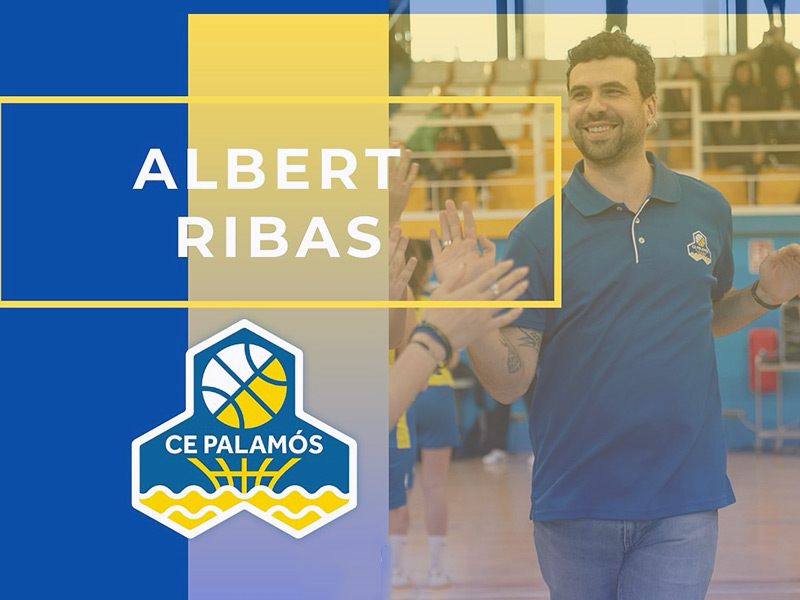 Albert Ribas entrenarà una temporada més el sènior femení del CE Palamós. (Foto: CE Palamós).
