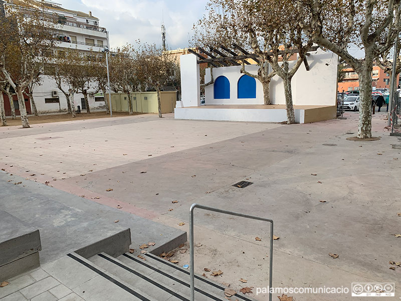El parc de l'Arbreda de Palamós.
