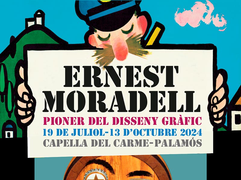 L'exposició d'Ernest Moradell a la Capella del Carme es pot visitar fins al 13 d'octubre. (Font: Ajuntament de Palamós).