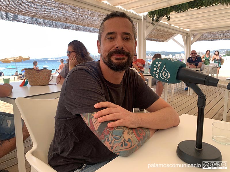 El palamosí Jordi Padrosa, en el decurs del programa 'Ple al 15' de divendres passat.