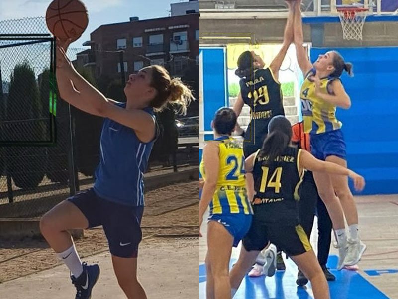 Laia Madí i Duna Lledó jugaran amb el sènior femení del CE Palamós la propera temporada. (Foto: CE Palamós).