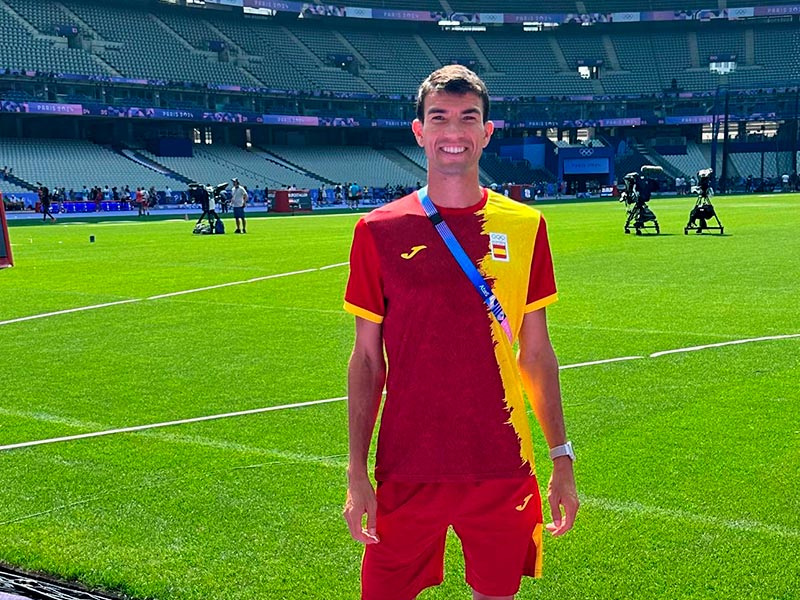 L'atleta palamosí Adel Mechaal participa per tercera vegada en uns Jocs Olímpics. (Foto: instagram.com/adel.mechaal).