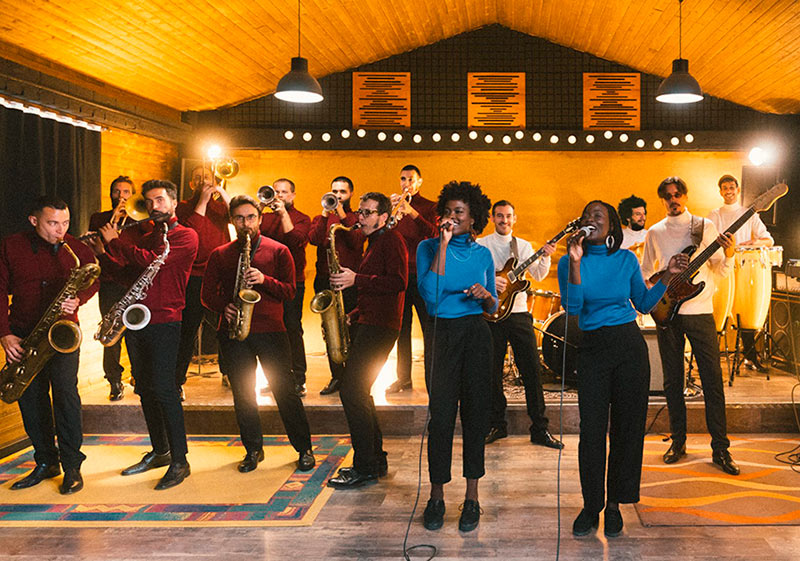 The Gramophone Allstars Big Band actuen avui al F'Estiu. (Foto: The Gramophone Allstars Big Band).