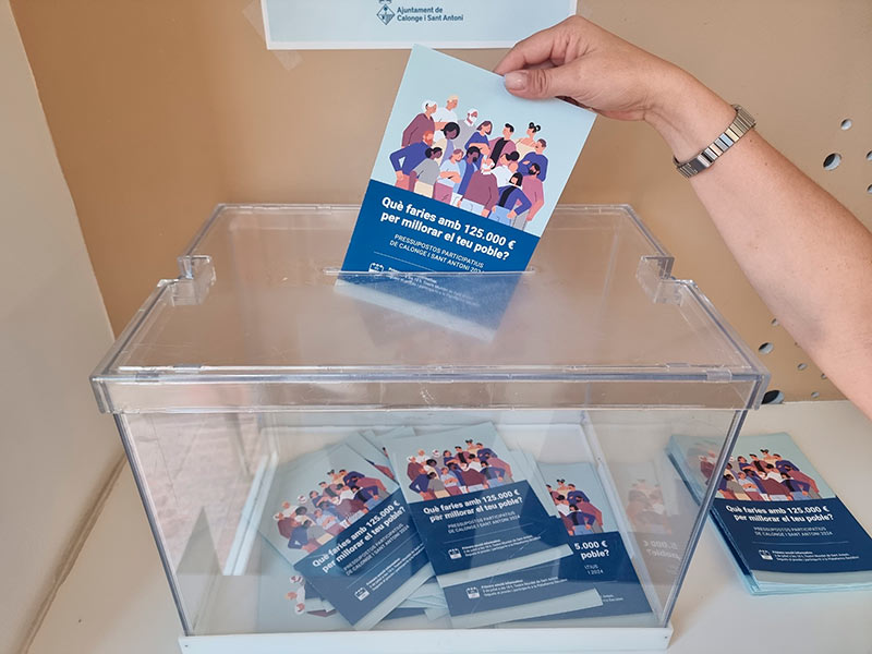 En total es destinen 125.000 euros al procés participatiu. (Foto: Ajuntament de Calonge i Sant Antoni).
