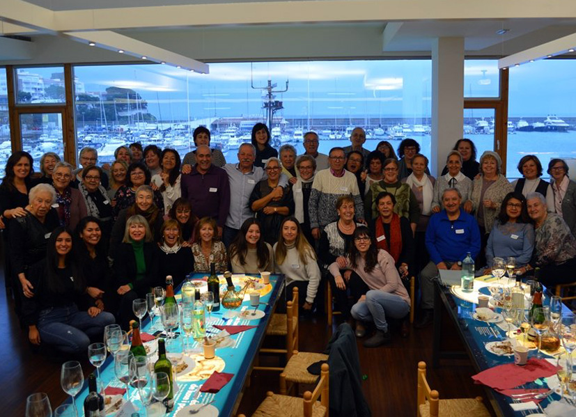 Imatge d'arxiu d'un homenatge al voluntariat de SSIBE a l'Espai del Peix. (Foto:SSIBE)