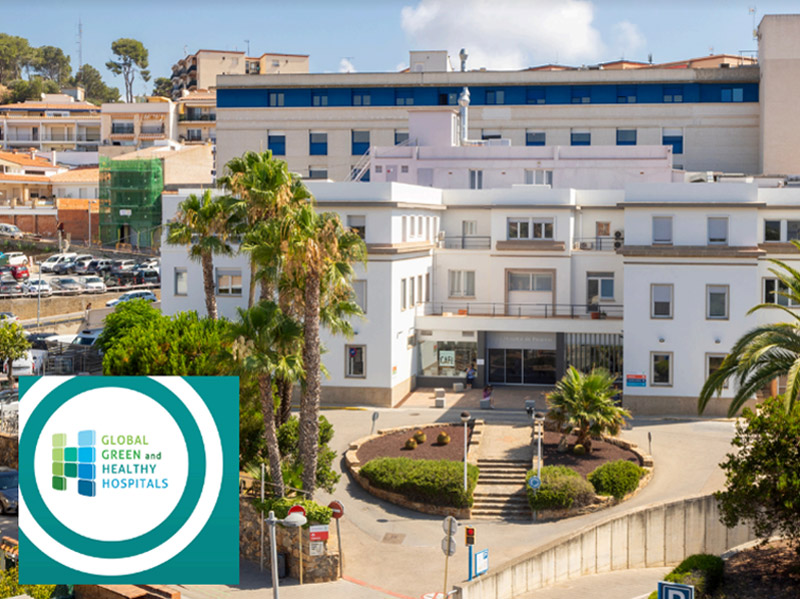 SSIBE reafirma el compromís per reduir l’impacte ambiental de centres com l'hospital de Palamós. (Foto: SSIBE).