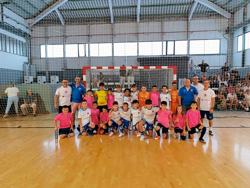 El CFS Palamós va jugar a Arenys de Mar el primer partit de la pretemporada. (Foto: CFS Palamós).
