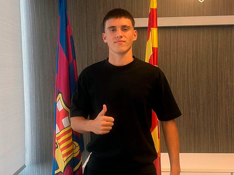 Nil Vicens ha renovat una temporada més amb el Futbol Club Barcelona. (Foto: instagram.com/nilvicenns).