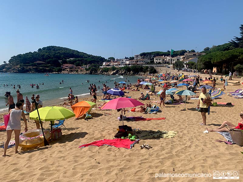 La platja de la Fosca, en una imatge d'arxiu.