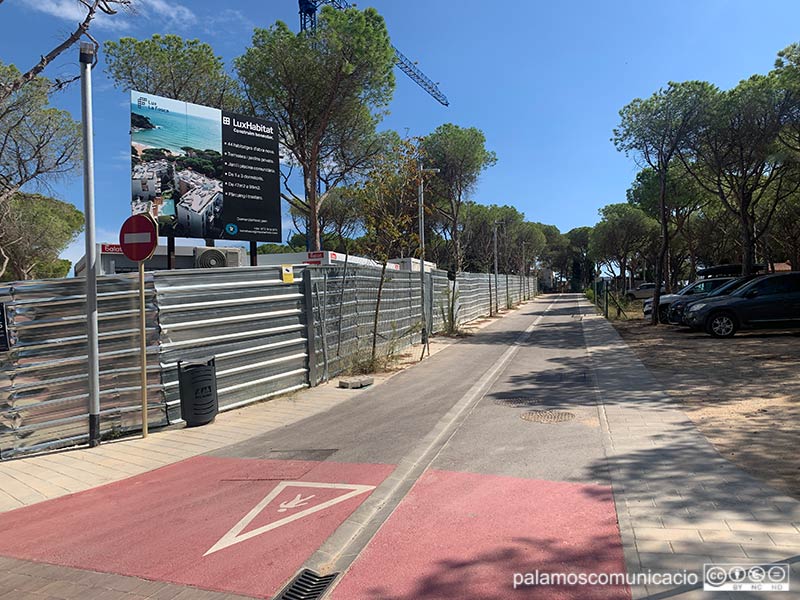 El futur carrer de Josefina Dalmau i Norat, a La Fosca.