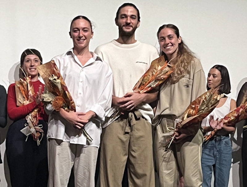Guanyadors d'una edició anterior del Concurs de Joves Intèrprets de Dansa Contemporània. (Foto: Ajuntament de Palamós).