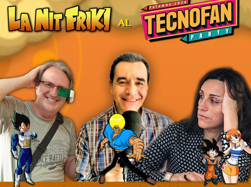 Els actors de doblatge Joan Sanz, Santi Lorenz i Elisabet Bargalló seran aquest dissabte a la Tecnofan Party.