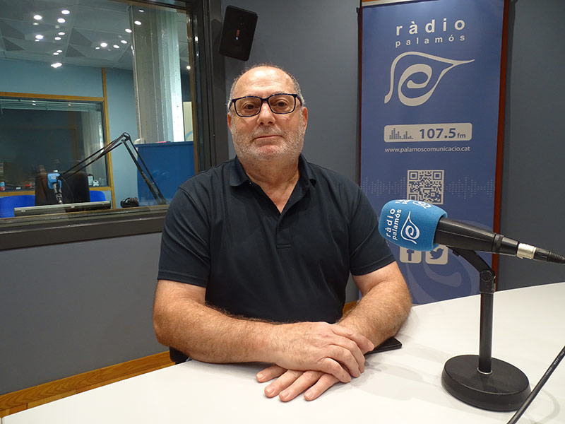 El militant de JuntsxCat palamosí, Jaume Corbí.