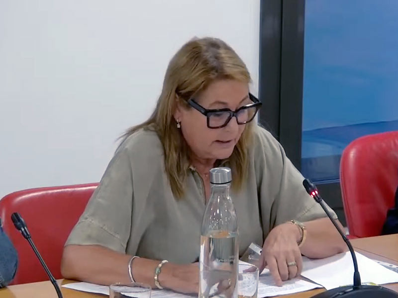 Carme Viñas, portaveu d'ERC a l'Ajuntament de Calonge i Sant Antoni. (Foto: Ajuntament de Calonge i Sant Antoni).