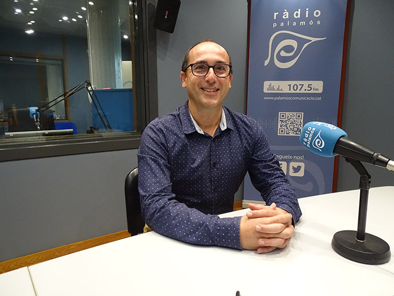 L'alcalde de Palamós, Lluís Puig (ERC).