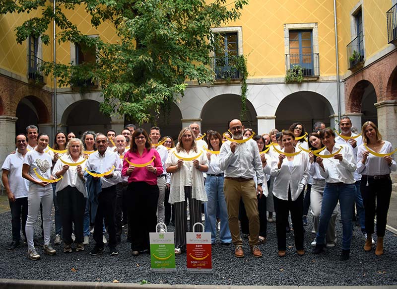 La presentació de 'La Comerçiada', la passada setmana al Centre cultural la Mercè de Girona. (Foto: FECOTUR).