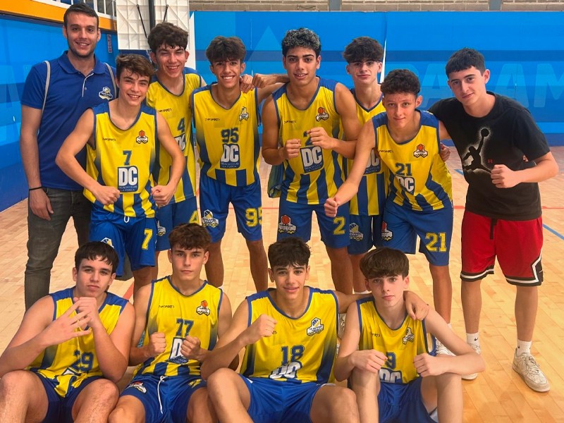 El cadet groc del CE Palamós va guanyar al Guíxols de 5 punts. (Foto: CE Palamós).