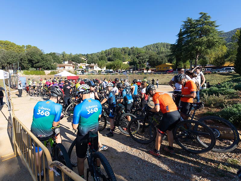 Imatge d'arxiu d'una passada edició de l'Oncobike. (Foto: Fundació Oncolliga Girona).