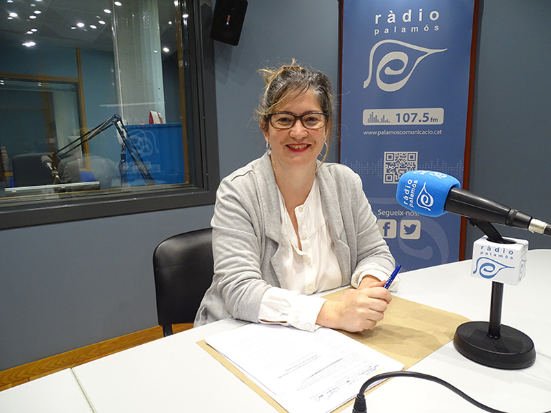 La regidora de Medi Ambient de Palamós, Maria Puig (ERC).