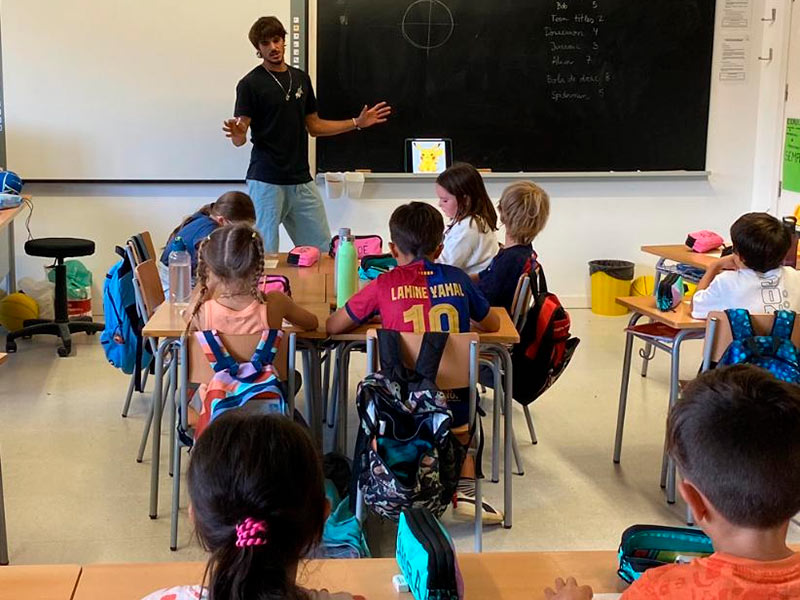  Calonge ha engegat aquesta tardor el Projecte Educatiu Poble de Llibres. (Foto: Ajuntament de Calonge i Sant Antoni).