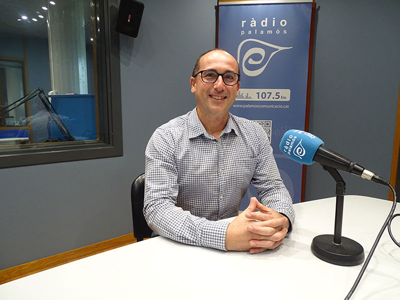 L'alcalde de Palamós, Lluís Puig (ERC).
