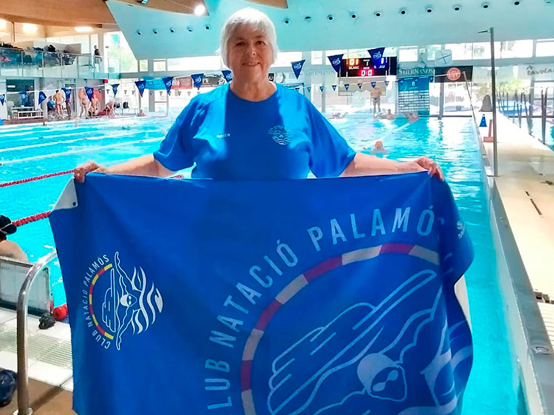 La nedadora del Club Natació Palamós, Roser Castillo. (Foto: Club Natació Palamós).
