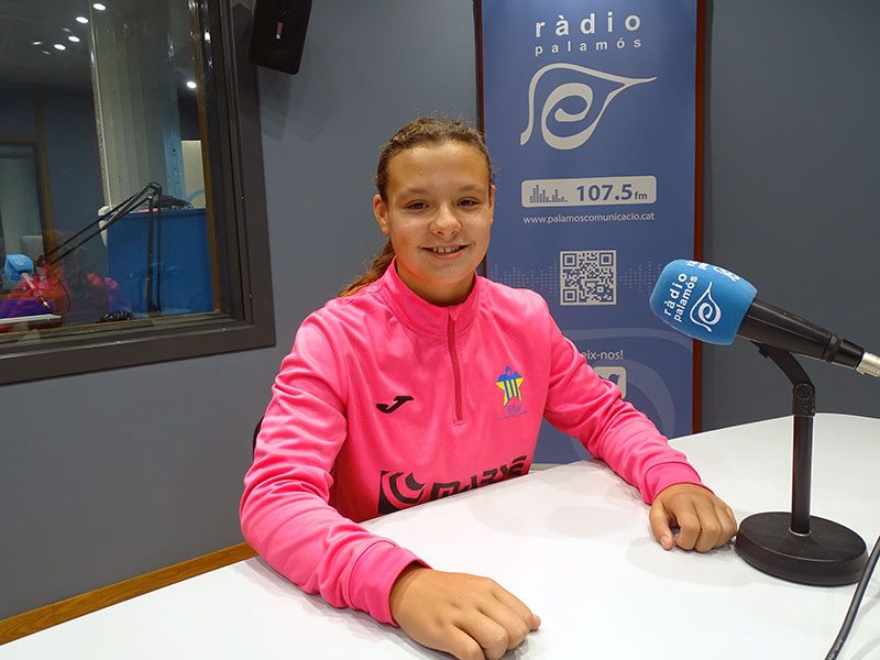 La portera de l'Star Futsal Palamós, Daniela Corbacho.