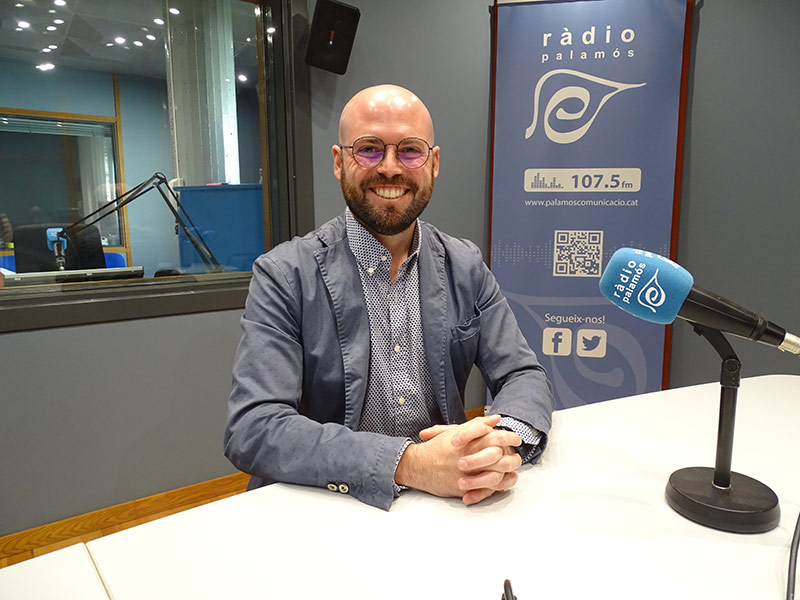 El regidor de Junts x Catalunya Palamós i Sant Joan, Raimon Trujillo.