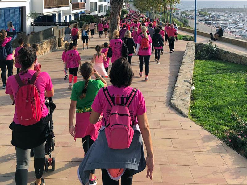 Imatge d'arxiu d'una edició de la Cursa de la Dona.