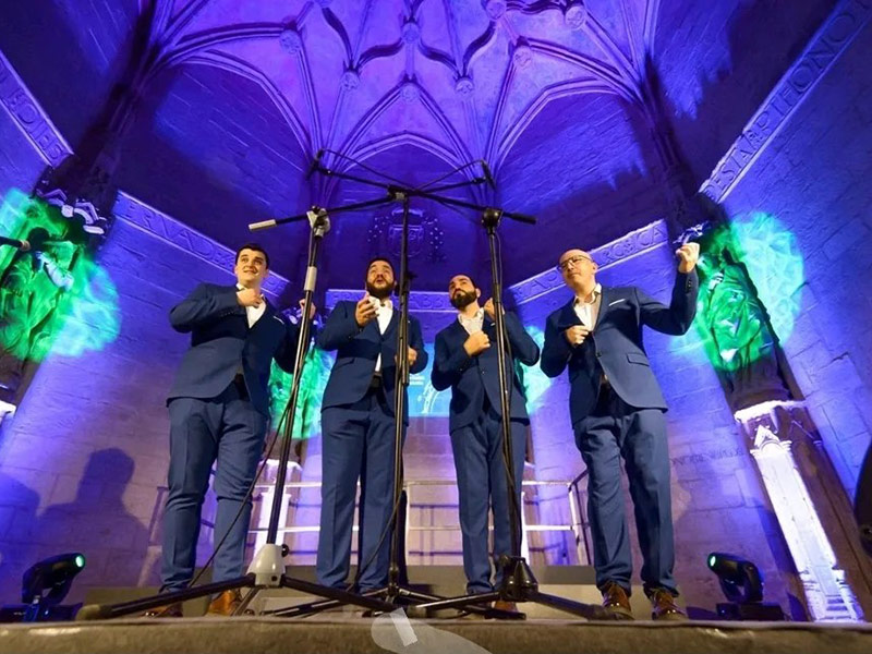 La formació Metropolitan Union Barbershop Quartet. (Foto: Metropolitan Union Barbershop Quartet).