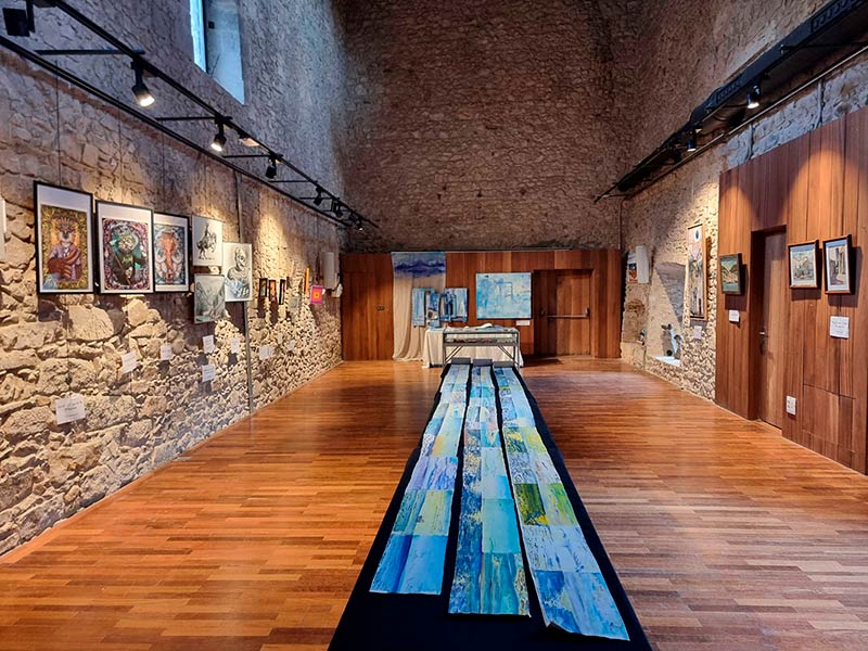 L'exposició es pot veure fins al 8 de desembre. (Foto: Ajuntament de Calonge i Sant Antoni).