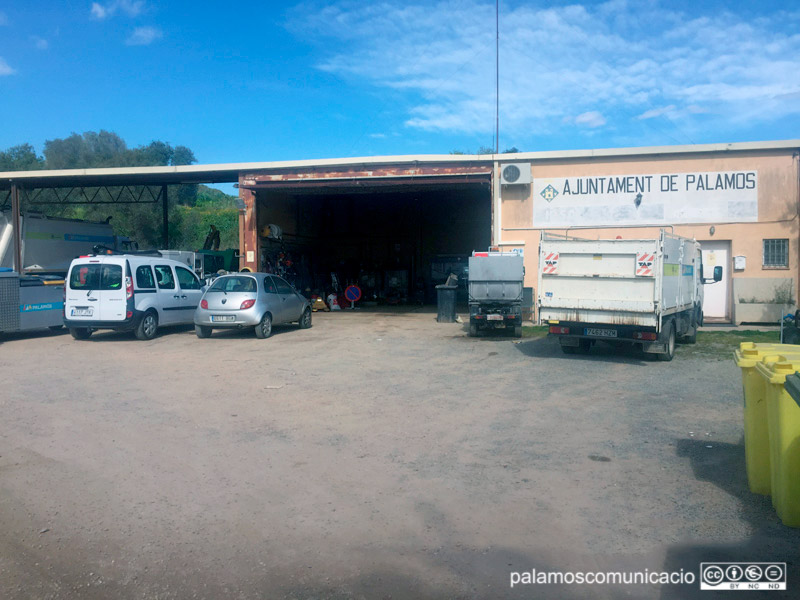 L'actual planta de transferència de residus de Palamós està situada a la zona de la Pietat.