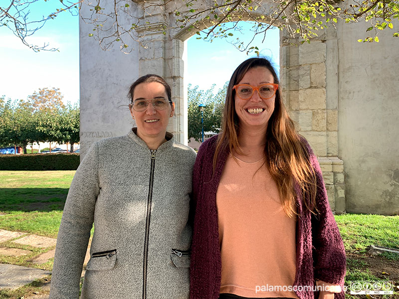 Carmen Tubert i Pilar Pagès, de l'Associació de Veïns del Barri Vell.