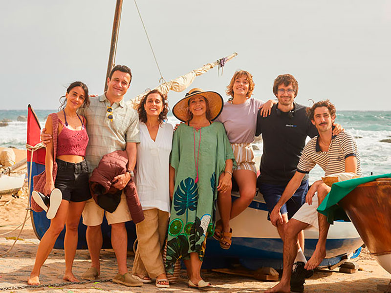 Els protagonistes de 'Casa en flames'. (Foto: Cicle Gaudí de Cinema en Català).