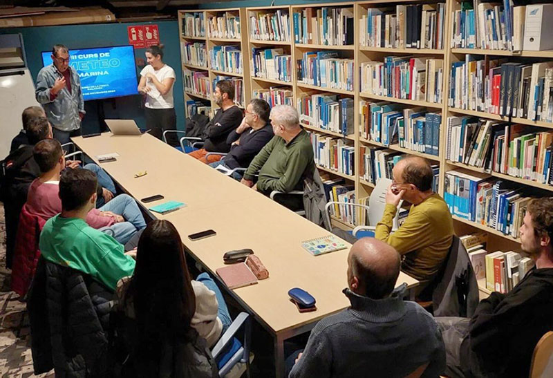 El Museu de la Pesca enceta una nova edició del curs d’introducció a la meteorologia marina. (Foto: Ajuntament de Palamós).