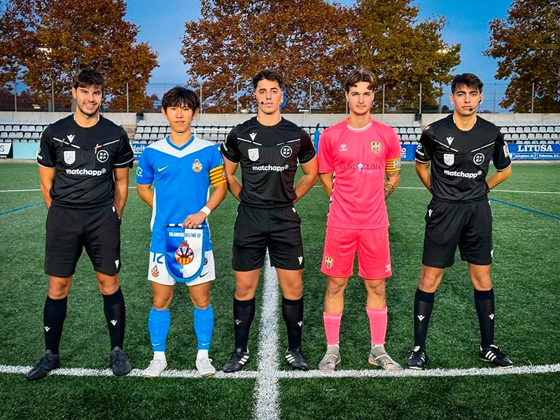El Palamós va tornar amb les mans buides del camp del Vilanova. (Foto: Palamós CF - Laura Heras).