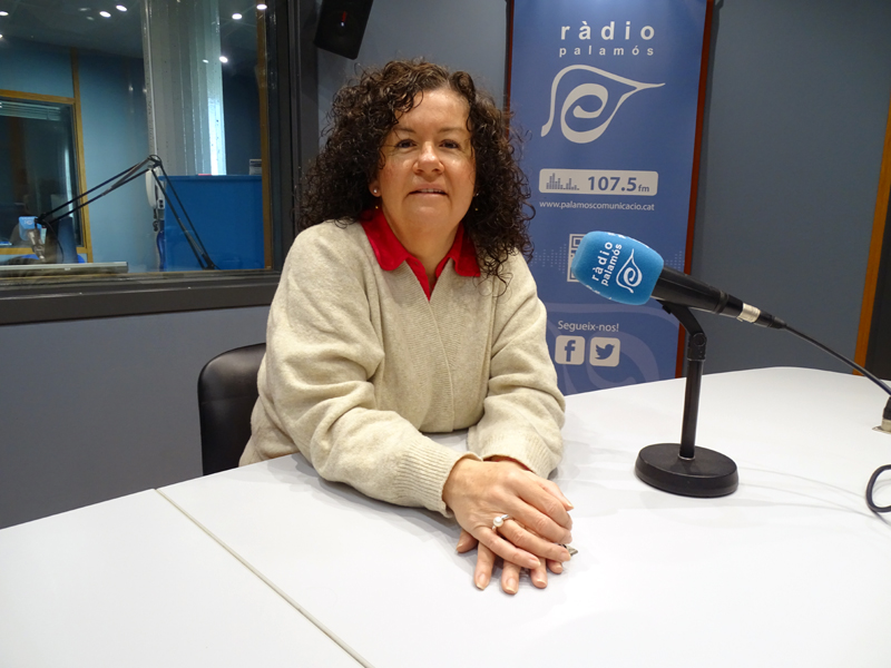 Raquel Gallego, regidora del grup socialista a l'Ajuntament de Palamós.