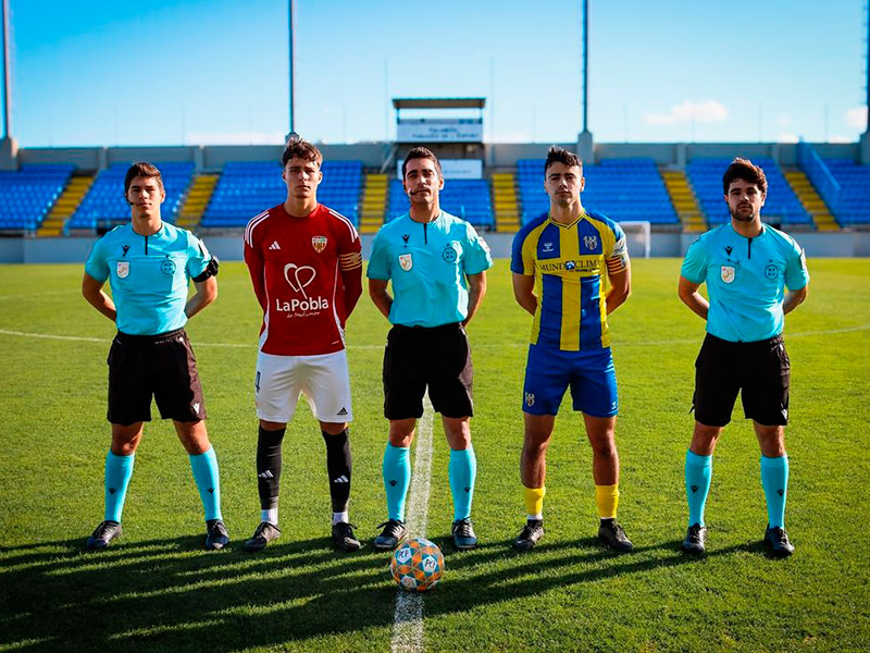 El Palamós ha jugat avui el darrer partit de l'any a l'Estadi Palamós Costa Brava. (Foto: Palamós CF - Laura Heras).