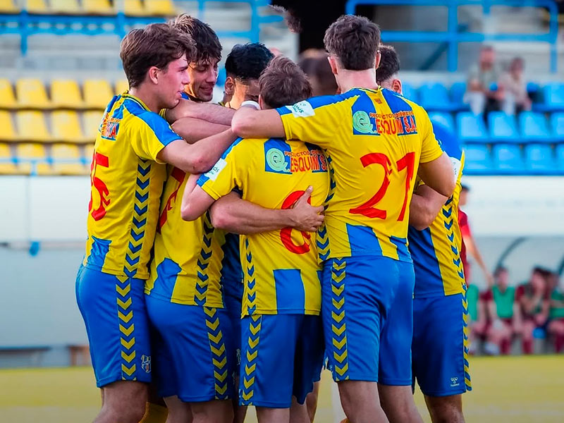El Palamós juga diumenge el darrer partit d'aquest 2024. (Foto: Palamós CF - Laura Heras).