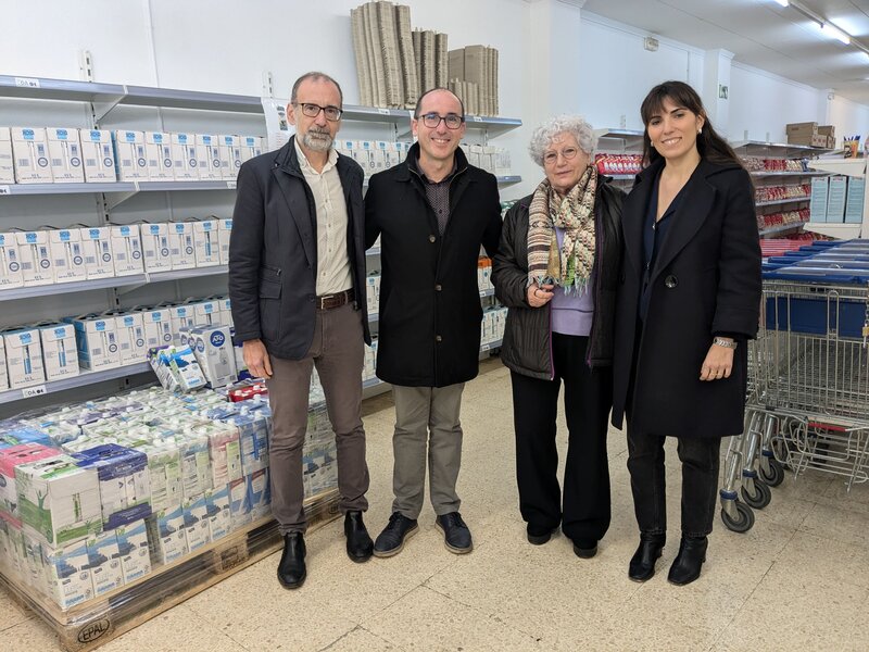 Aquest 2024 s'han recollit 5.810 kg d'aliments i productes per a la higiene personal. (Foto: SSIBE).