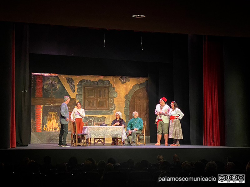 Imatge d'arxiu d'una representació dels Pastorets dels Showboys.