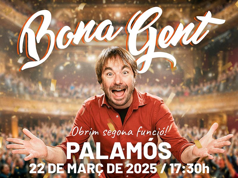 Quim Masferrer actuarà a Palamós el proper 22 de març. (Foto:; quimmasferrer.cat).