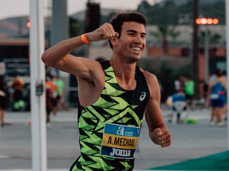 L'atleta palamosí, Adel Mechaal. (Foto: instagram.com/adel.mechaal).