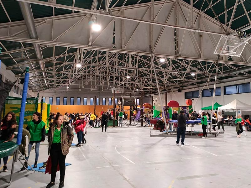 Avui és el darrer dia del Parc Infantil de Nadal a la Nau dels 50 metres. (Foto: Ajuntament de Palamós).