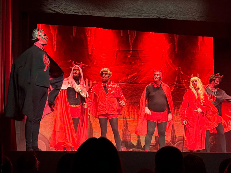Avui es fa la darrera representació d'Els Pastorets dels Showboys. (Foto: Showboys Palamós).