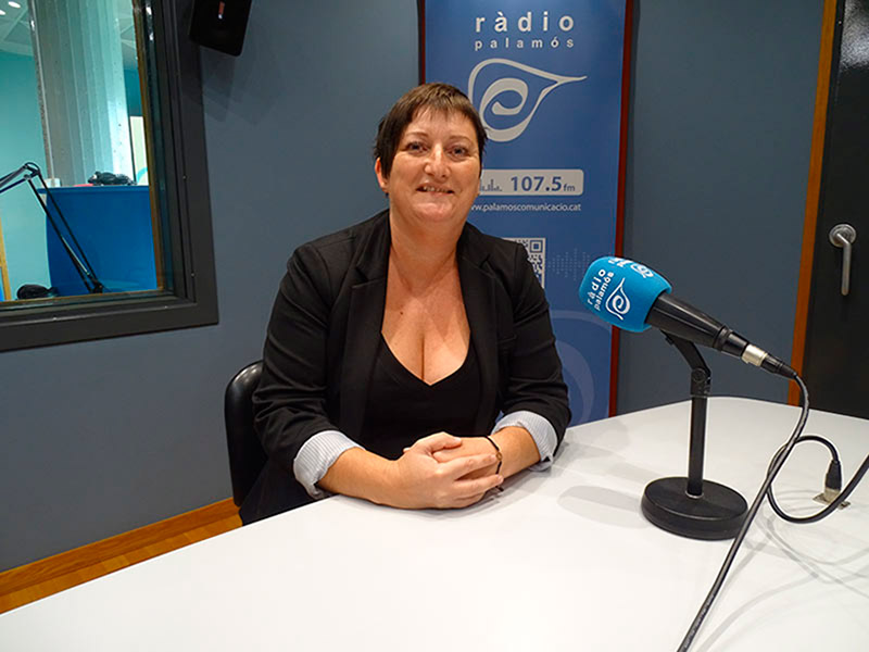La regidora de VOX a l'Ajuntament de Palamós, Cristina Ruz.