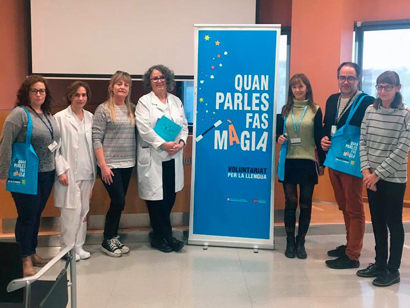 7 parelles lingüístiques de SSIBE s'han afegit al programa de Voluntariat per la Llengua. (Foto: SSIBE).