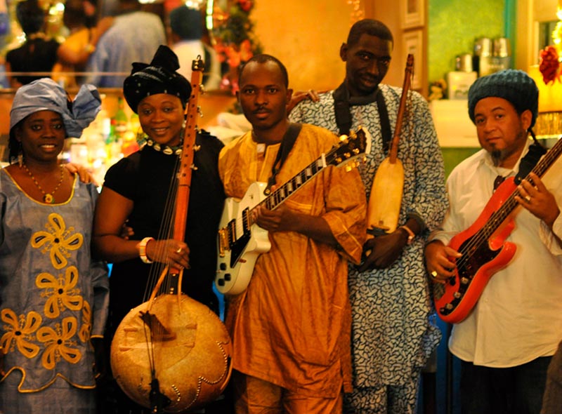 Concert de Masara Traoré Quartet, demà a La Gorga. (Foto: Masara Traoré Quartet).